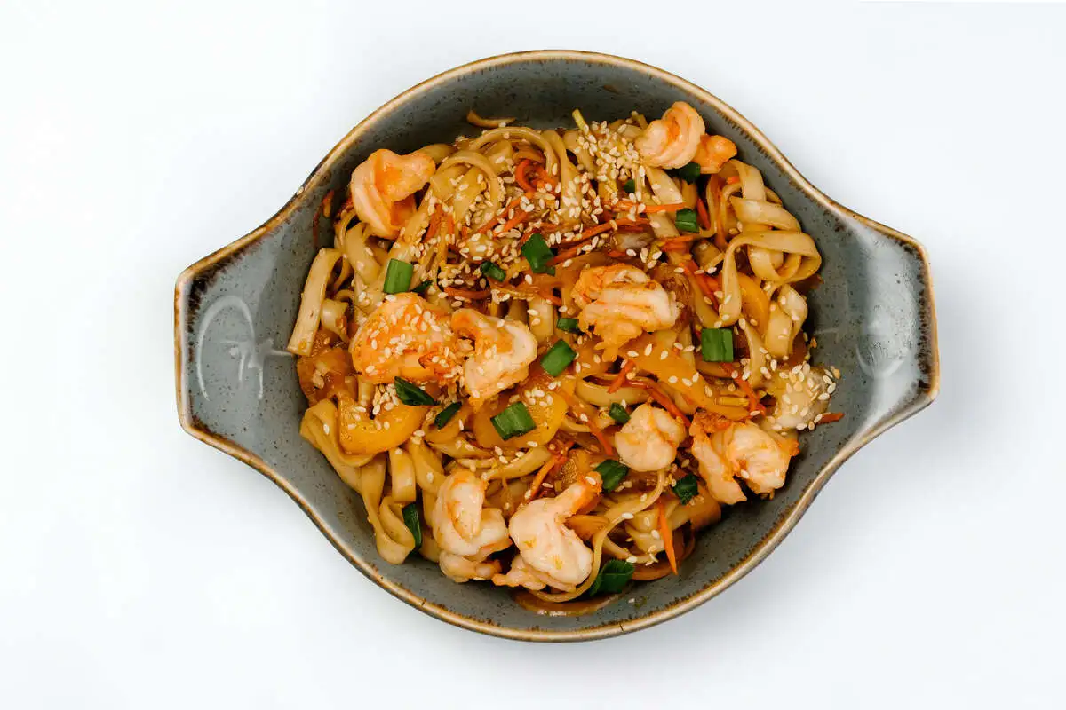 Лапша Удон с овощами