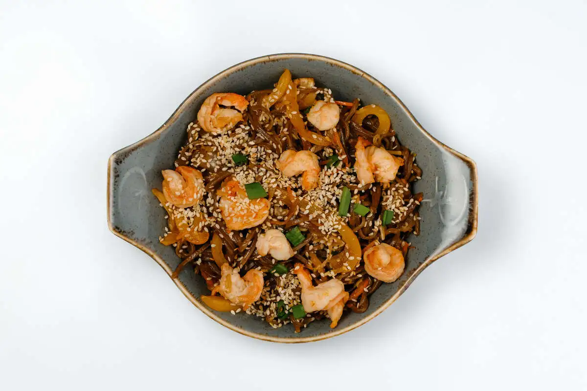 Лапша Соба с овощами