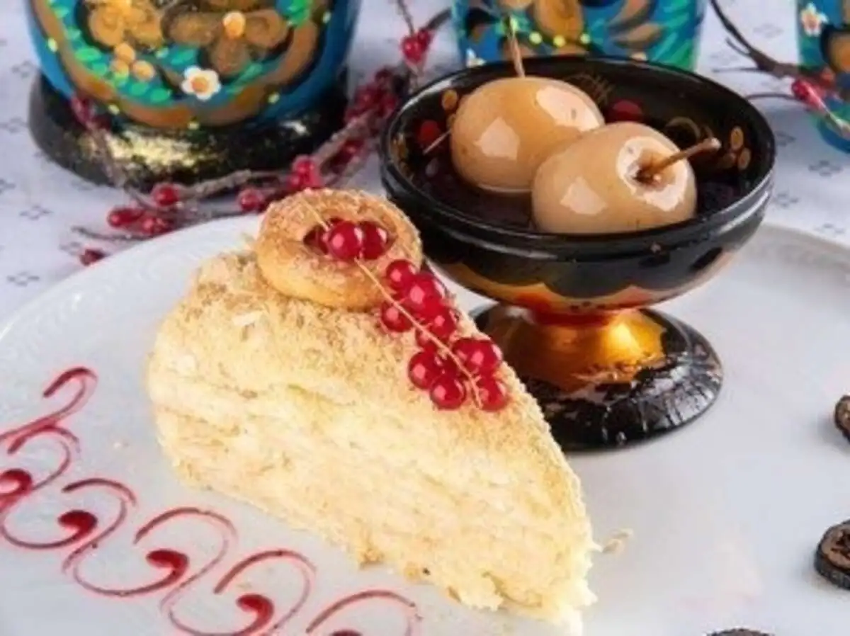 Торт из теста многослойного