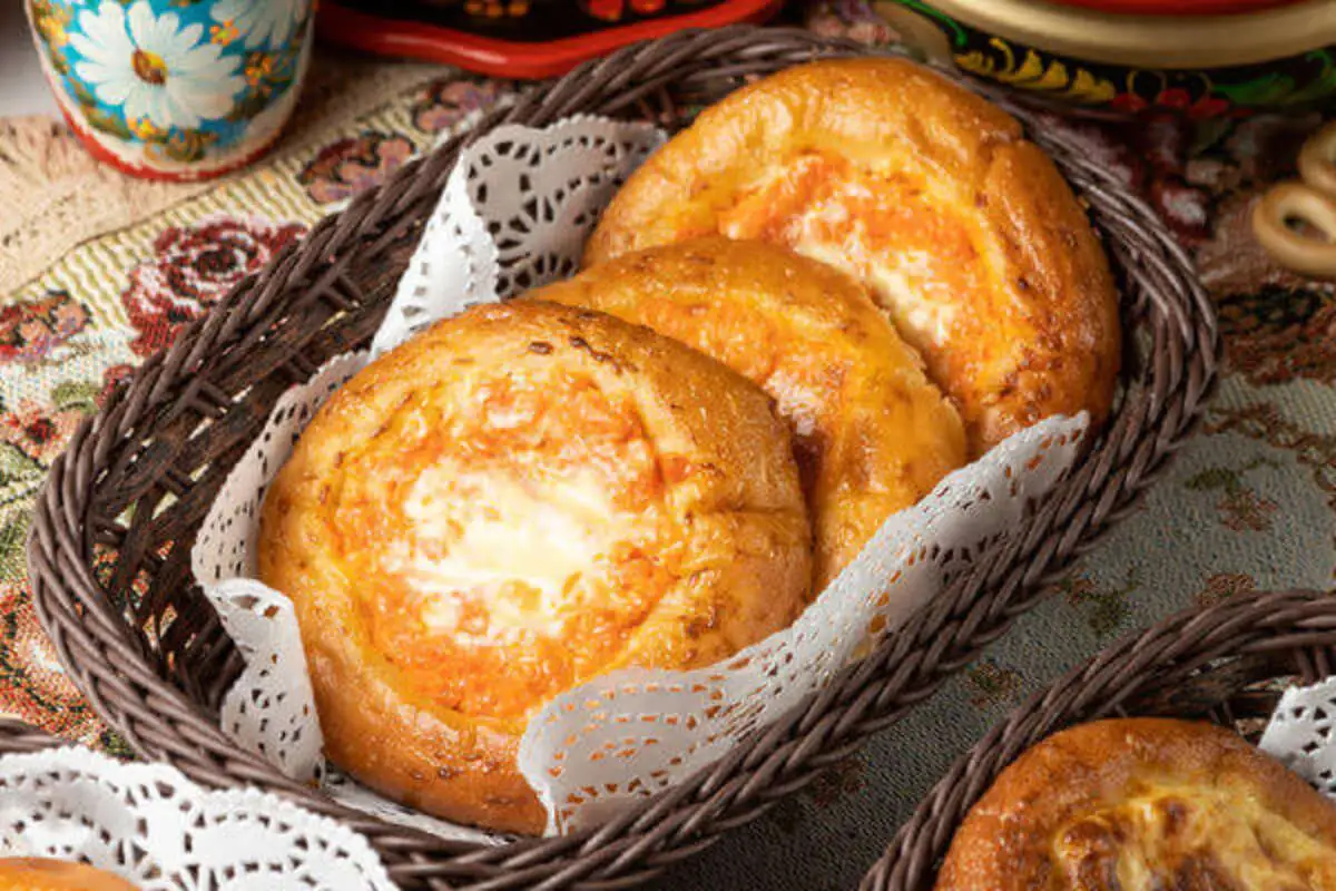 Шаньга морковная