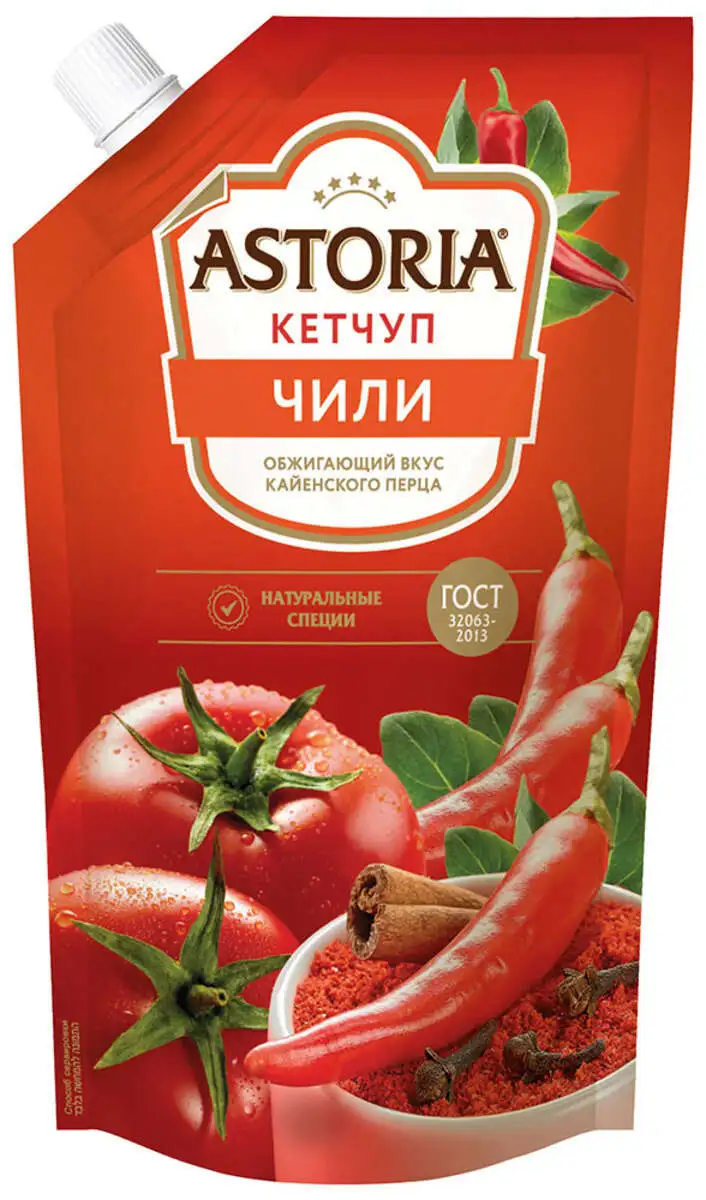 Кетчуп "Астория" Чили 330г.