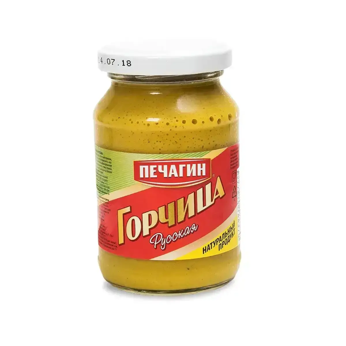 Горчица Русская Pechagin 200г ст/б