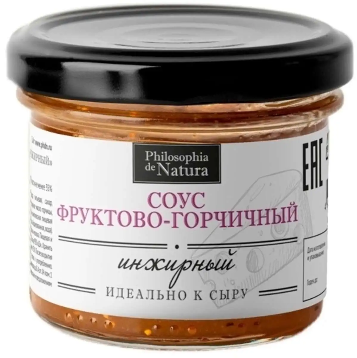 Соус горчичный медово-фруктовый Инжирный 100г