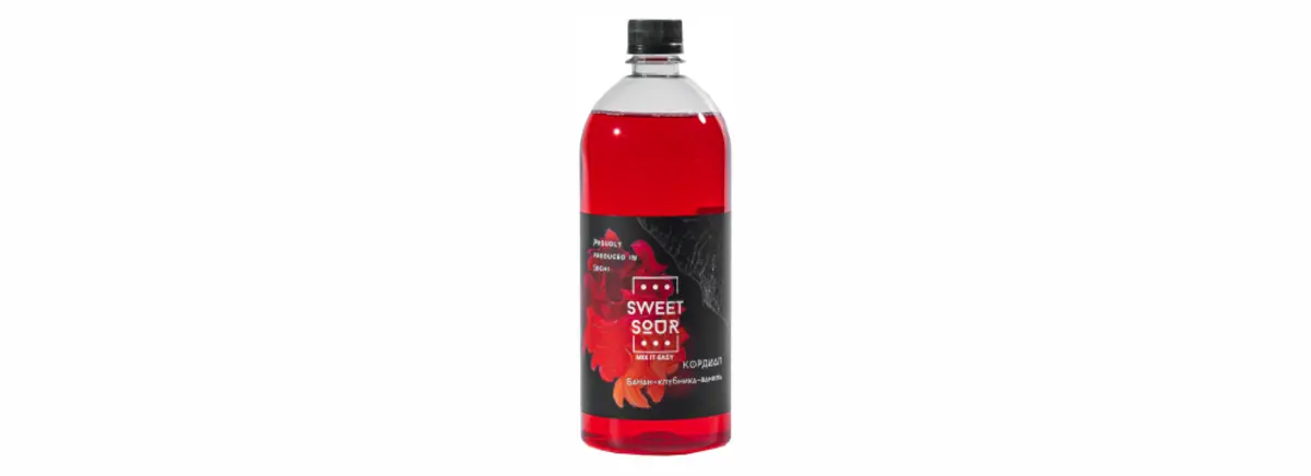 Банан - Клубника - Ваниль | Кордиал | SWEET SOUR