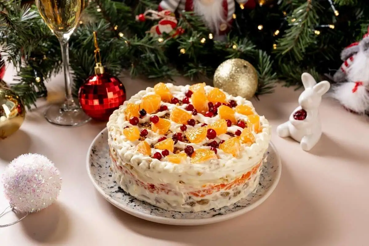 Салат Карнавальная ночь Новый год