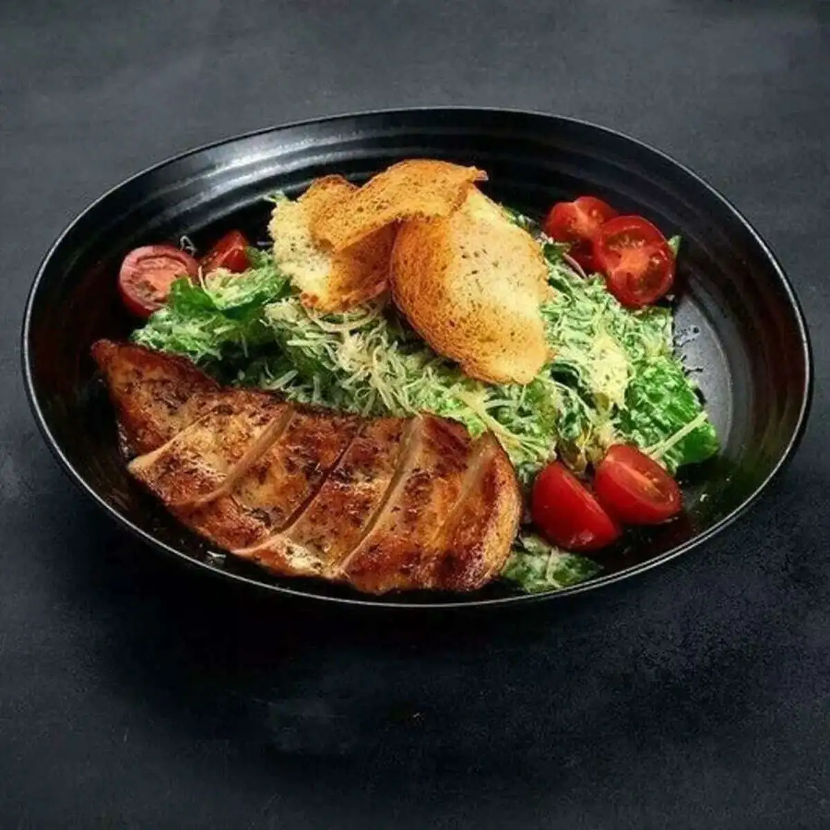 Цезарь с курицей