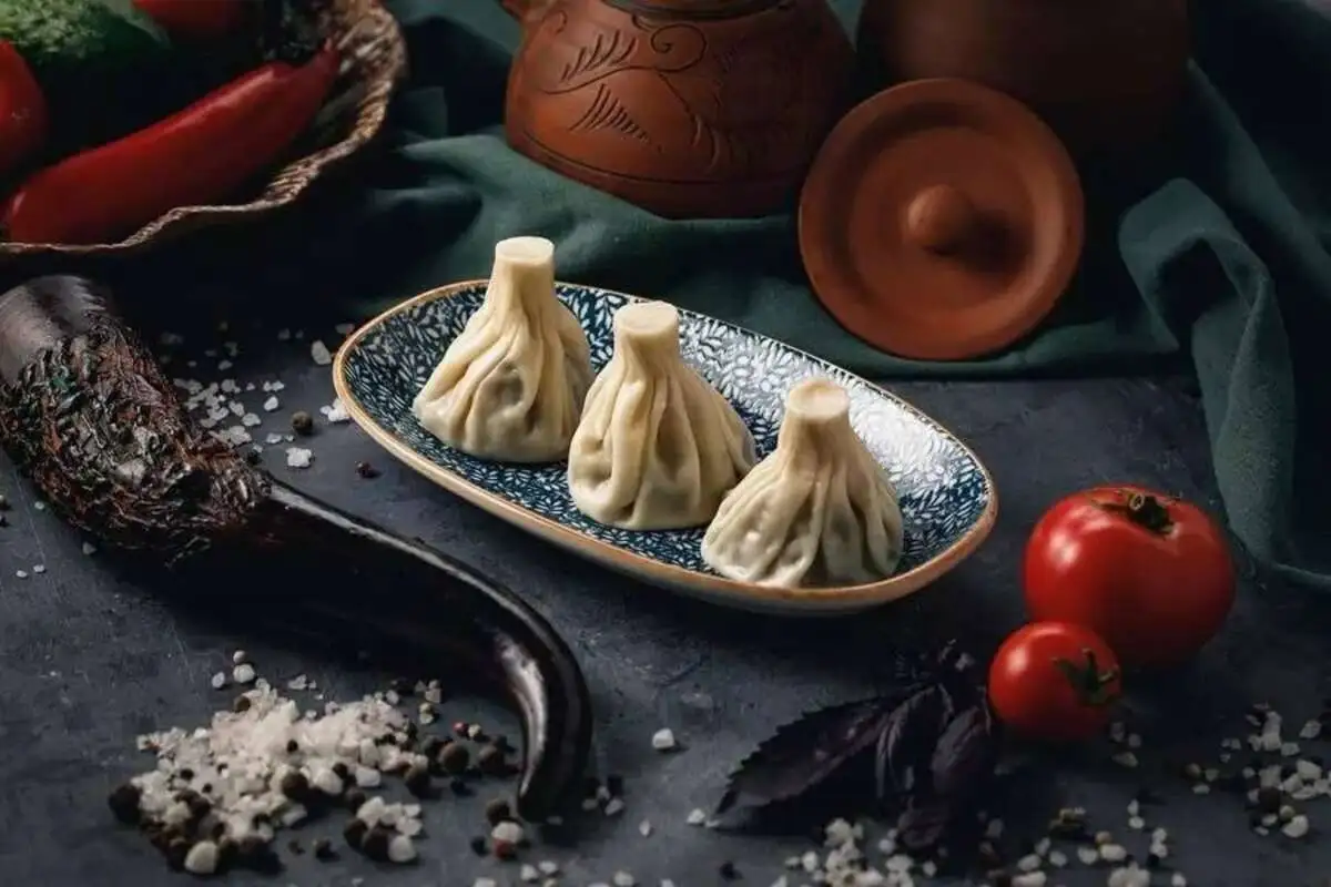 Хинкали куриный с копченым сыром 1шт