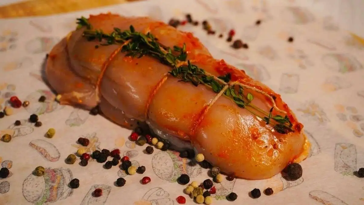 Сендвич из курицы с овощами