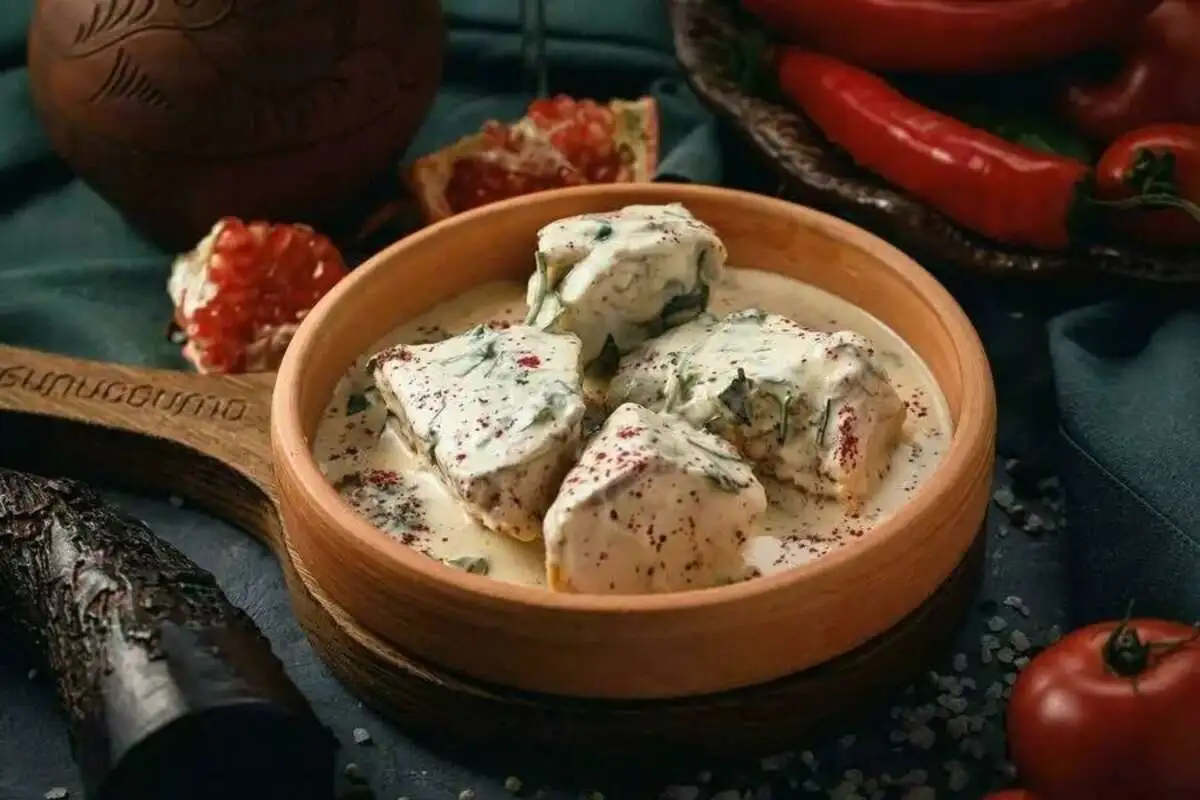 Курица Чкмерули