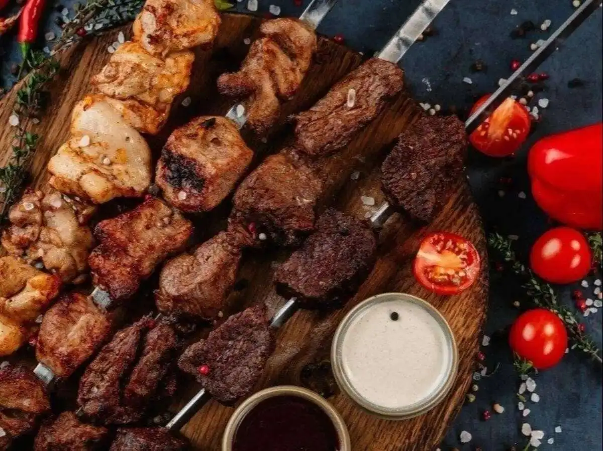 Шашлык из свиной шеи 