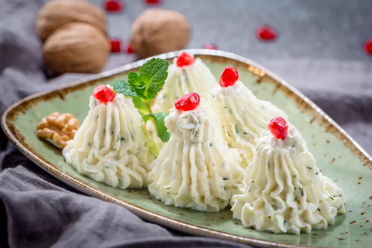 Шор по-кавказски с укропом