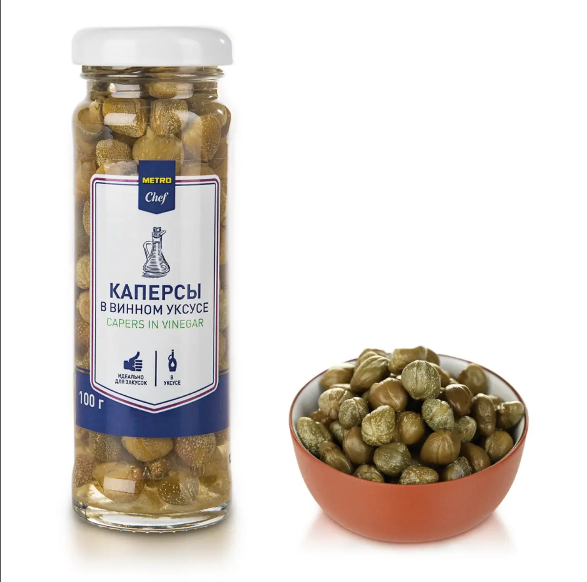 Каперсы 100 г