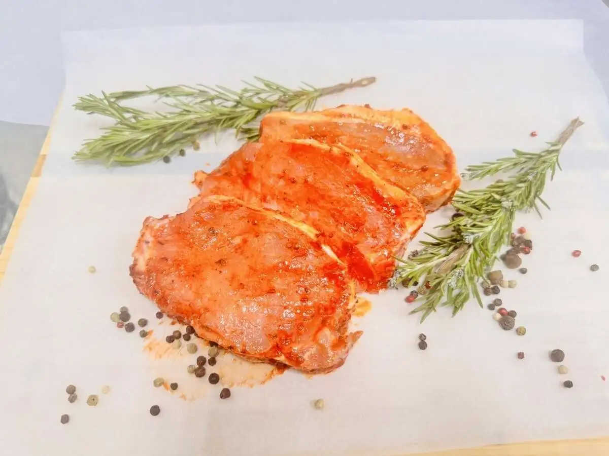 Корейка свиная н/к в гузинском маринаде