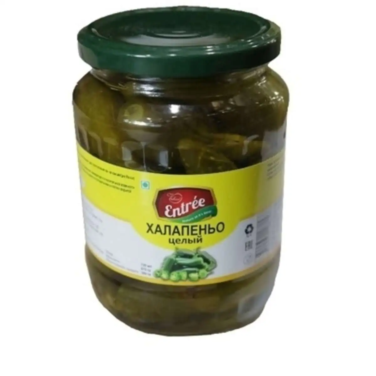 Перец халапеньо "Entree" Ст/б 720 мл