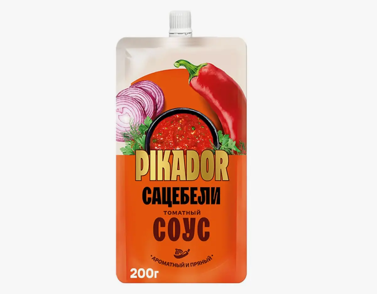 Соус Пикадор томатный сацибели 200г дой пак