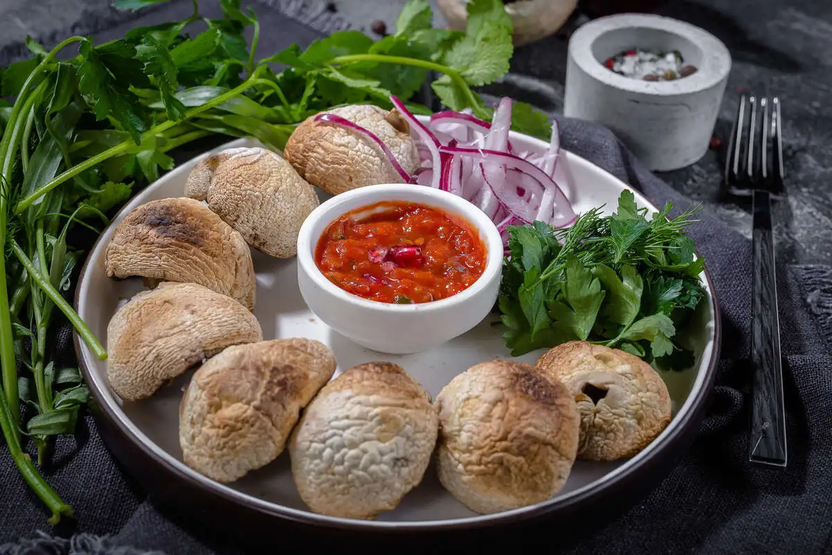 Шашлык из грибов