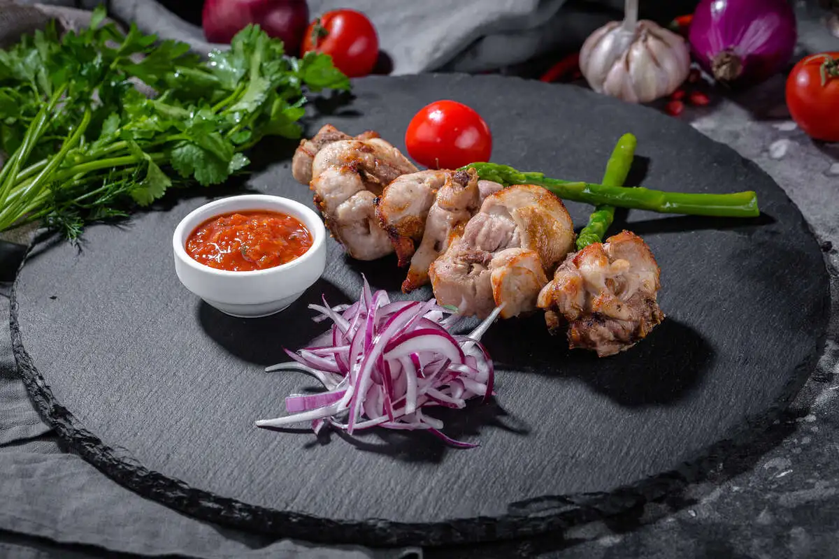 Шашлык из кролика