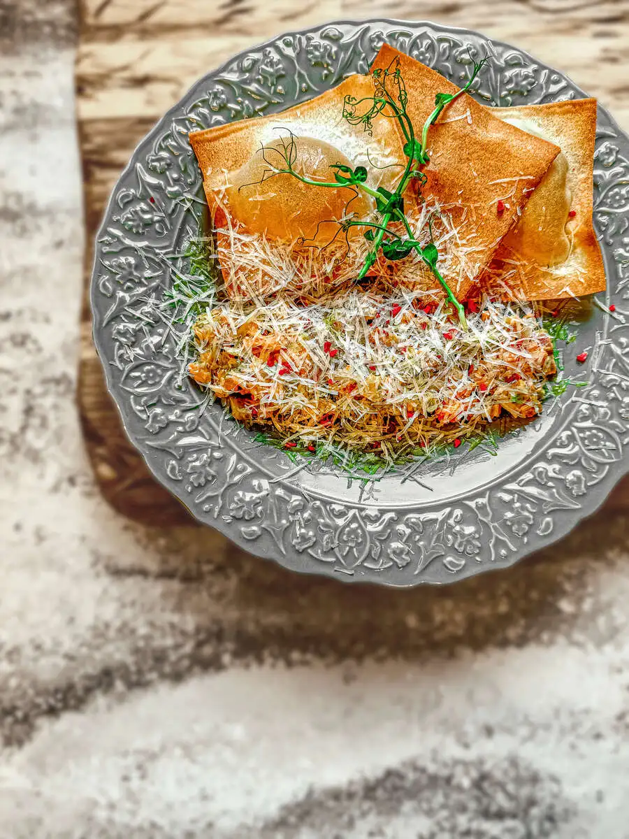 Закуска хурамаки с говяжьей вырезкой