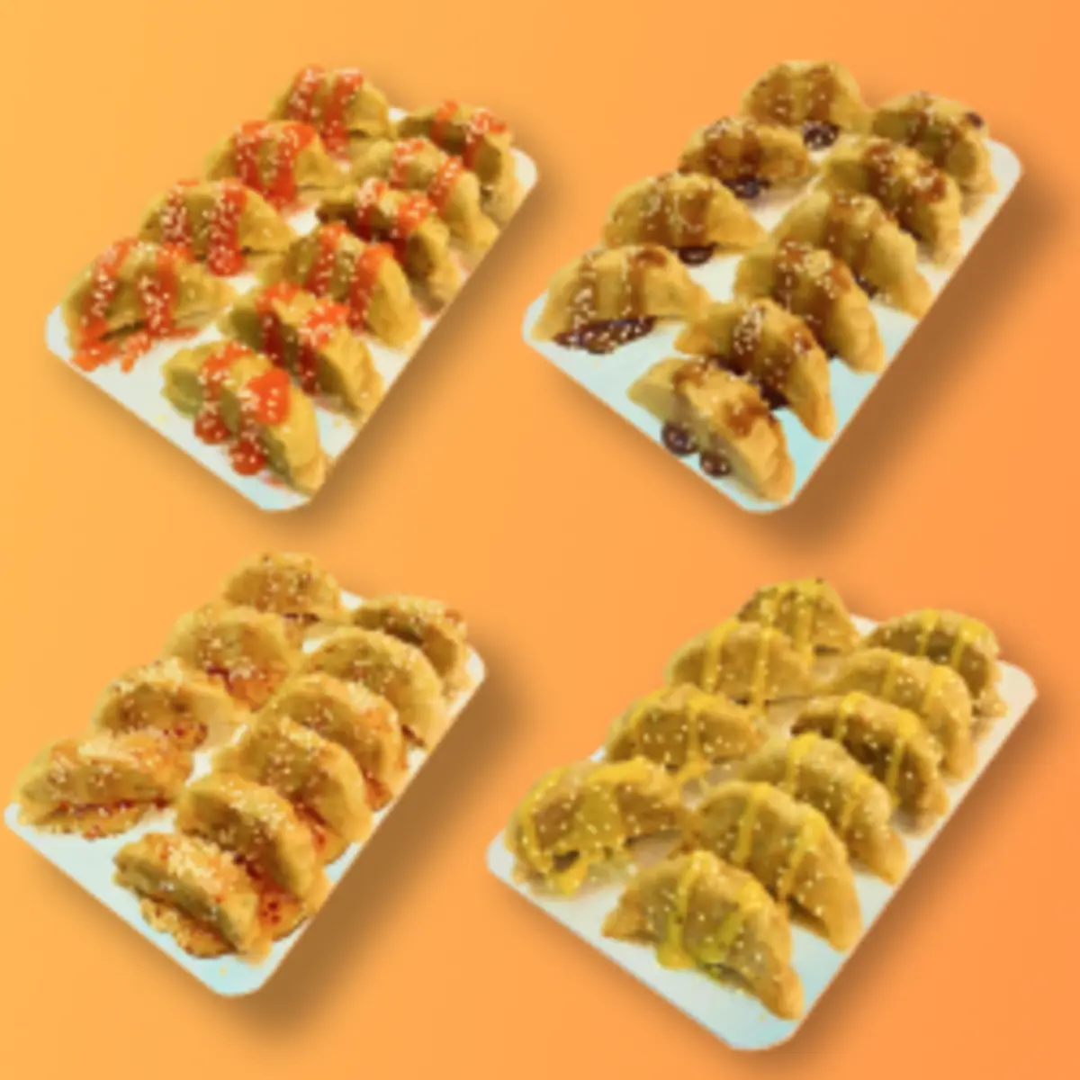 Гонконг с курицей 4 соуса