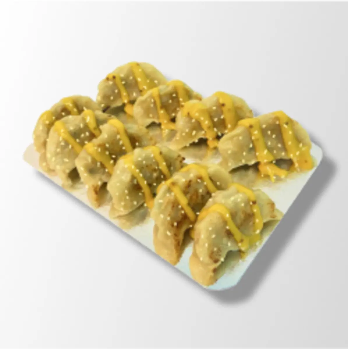 Потстикерсы со свининой [в горчично-медовом соусе]