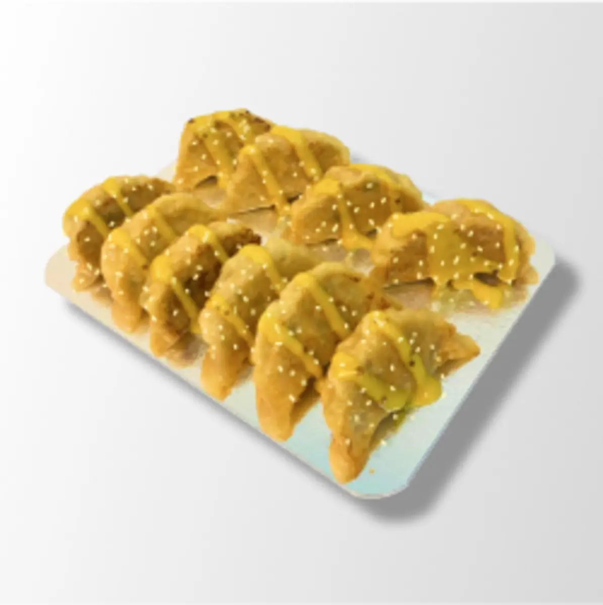 Потстикерсы с курицей [в горчично-медовом соусе]