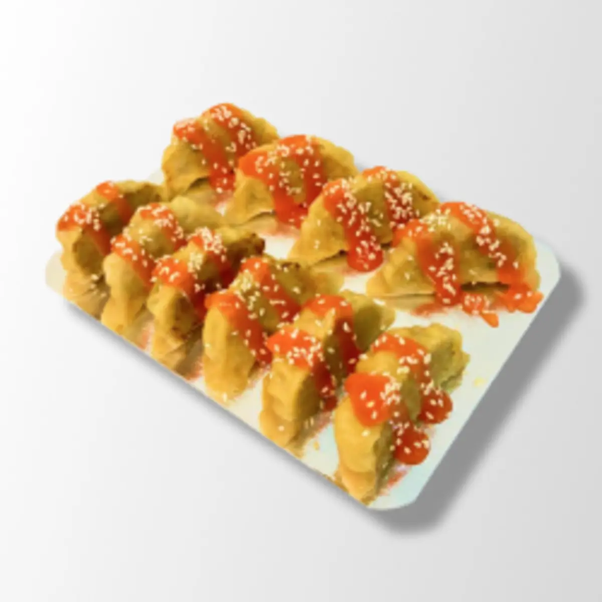 Потстикерсы с курицей [в остром соусе Чили]