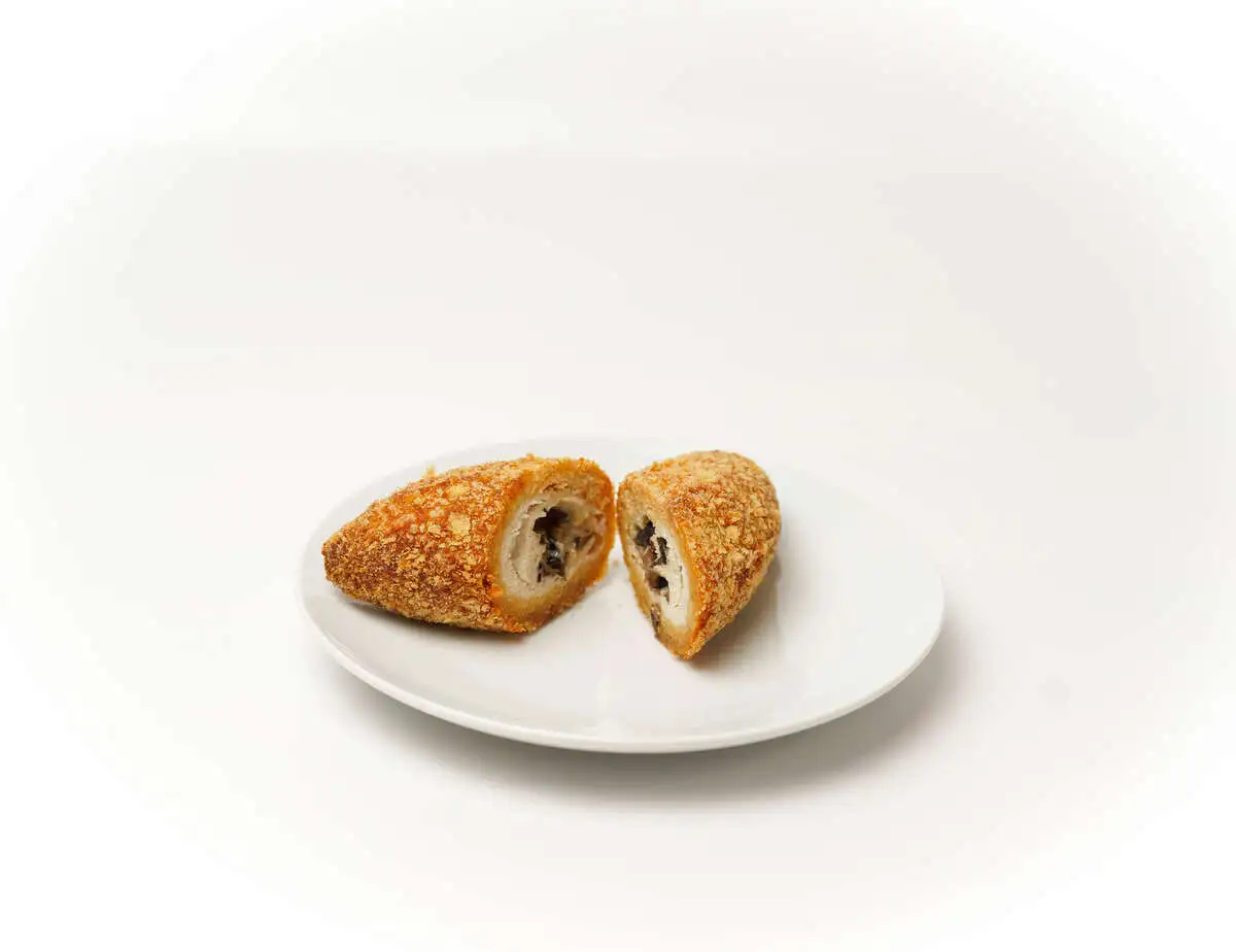 Котлета по-киевски с грибами и сыром, 100 г