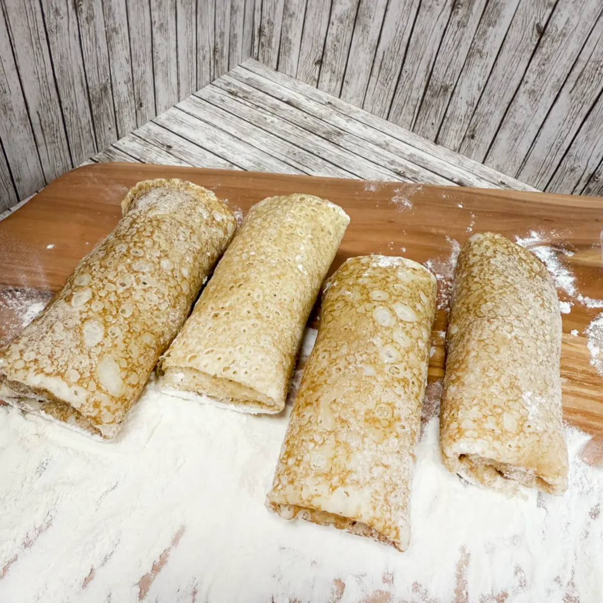 Блинчики с творогом