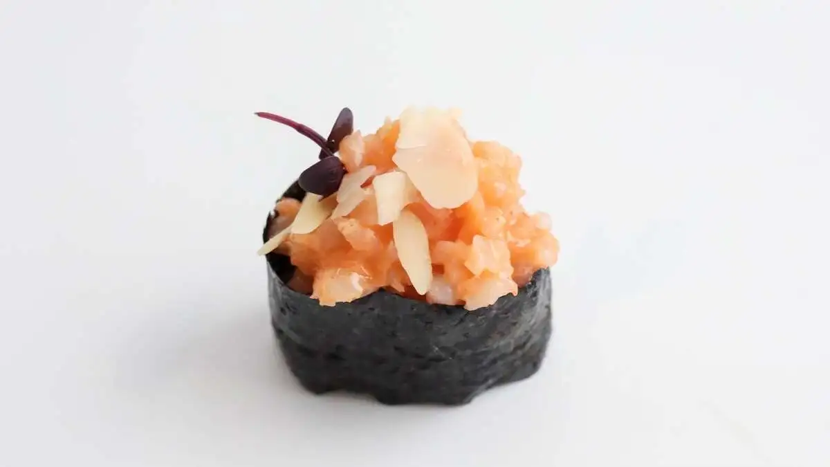 Гункан с креветкой 