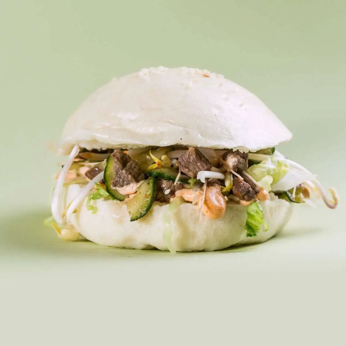 Бао-бургер говядина острый