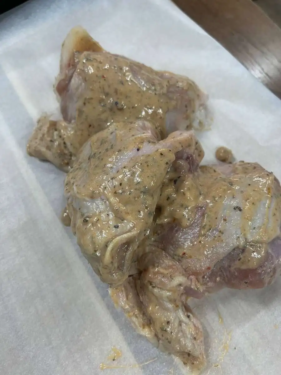 Курица в пряно-сливочном маринаде