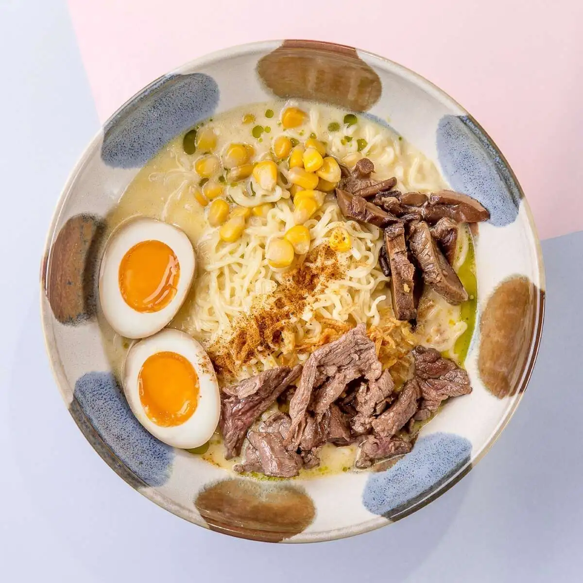 Чизу рамен с говядиной