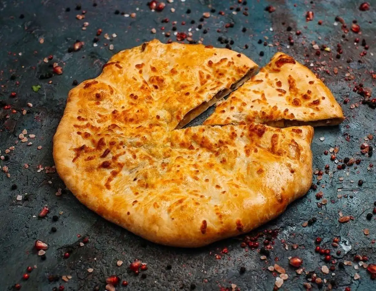 Лобиани с фасолью