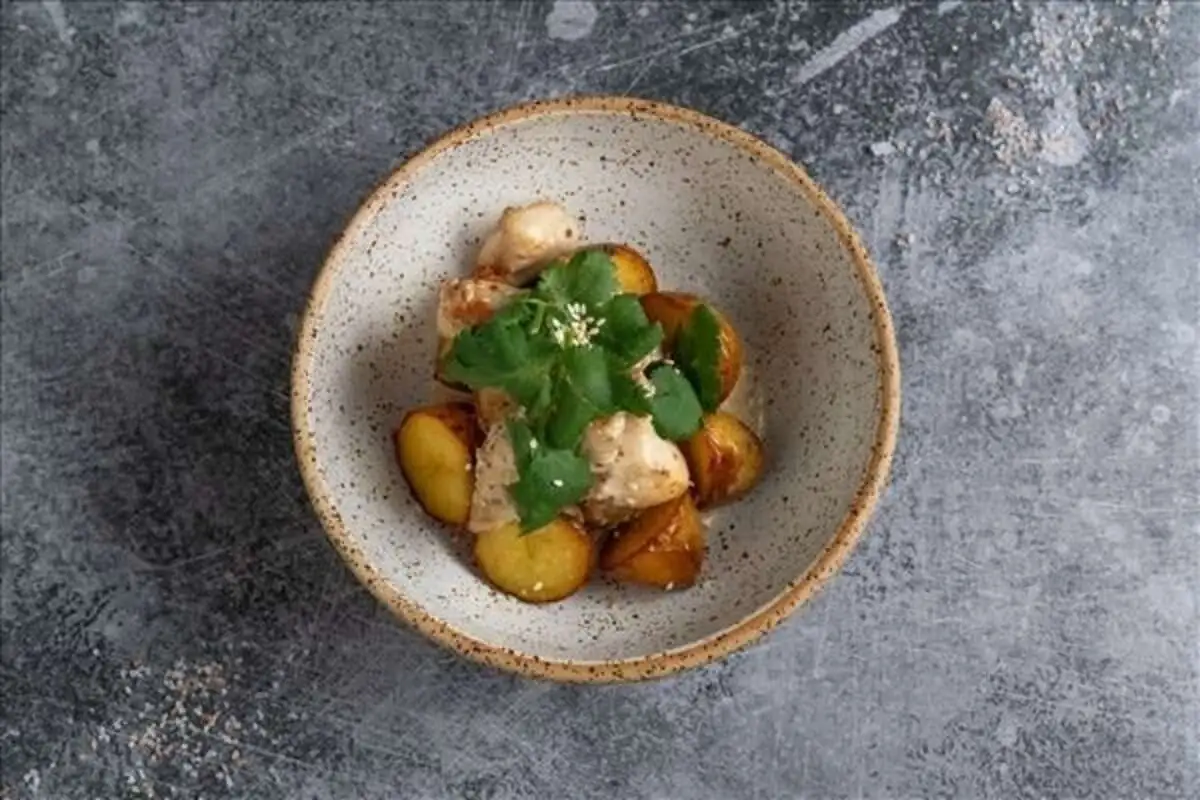 Куриная грудка в медово-горчичном соусе