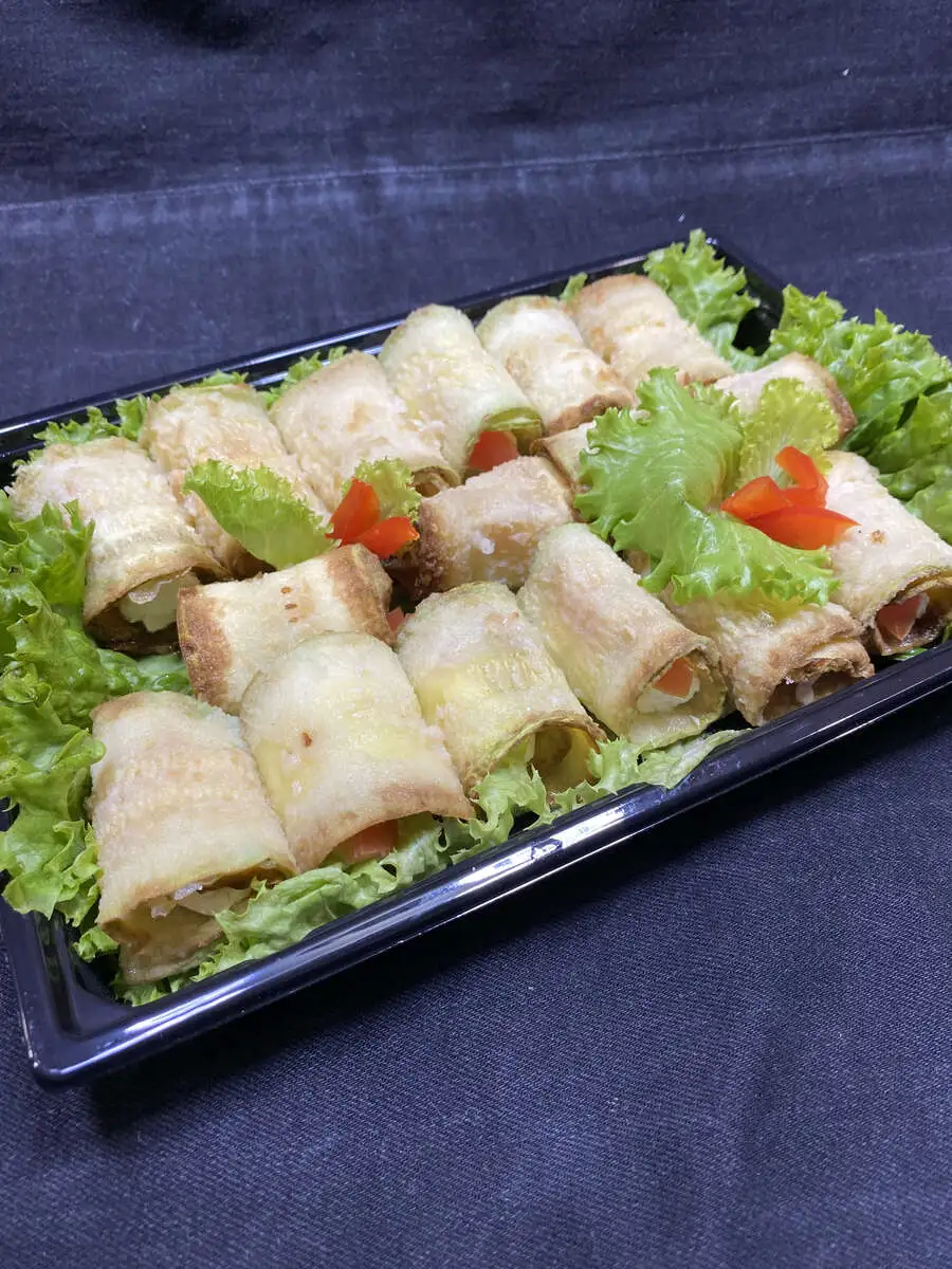 рулетики из кабачков творожным сыром XL