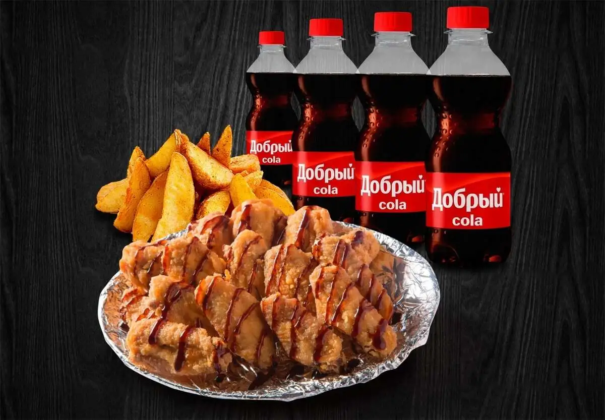 Крыло Терияки + дольки (1.6кг)