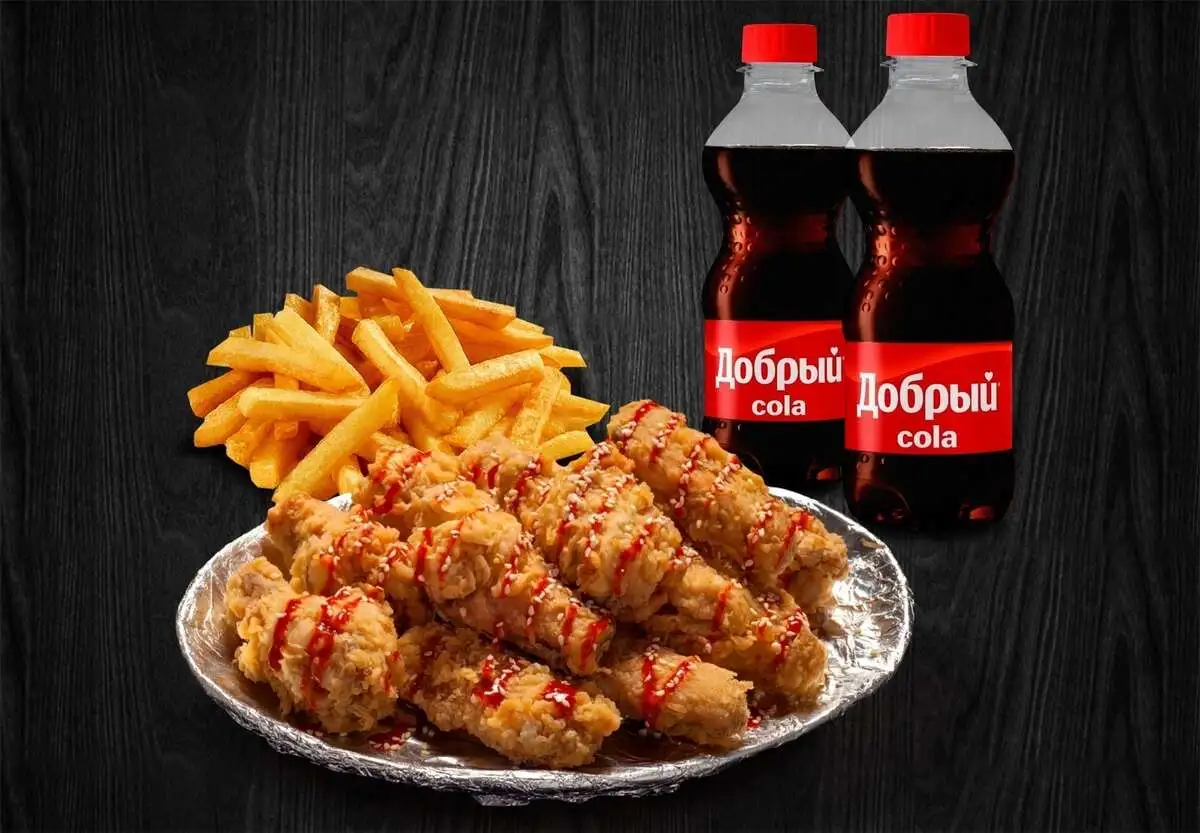 Крыло Кимчи +фри  (1000гр)