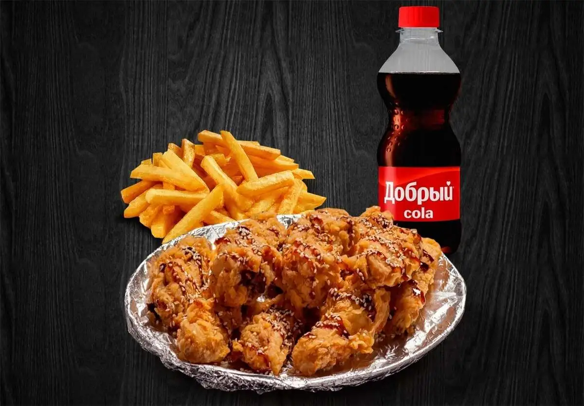 Крыло Унаги +фри (500гр)