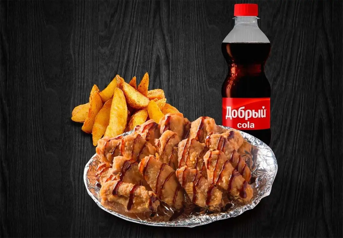 Крыло Терияки  + дольки  (500гр)