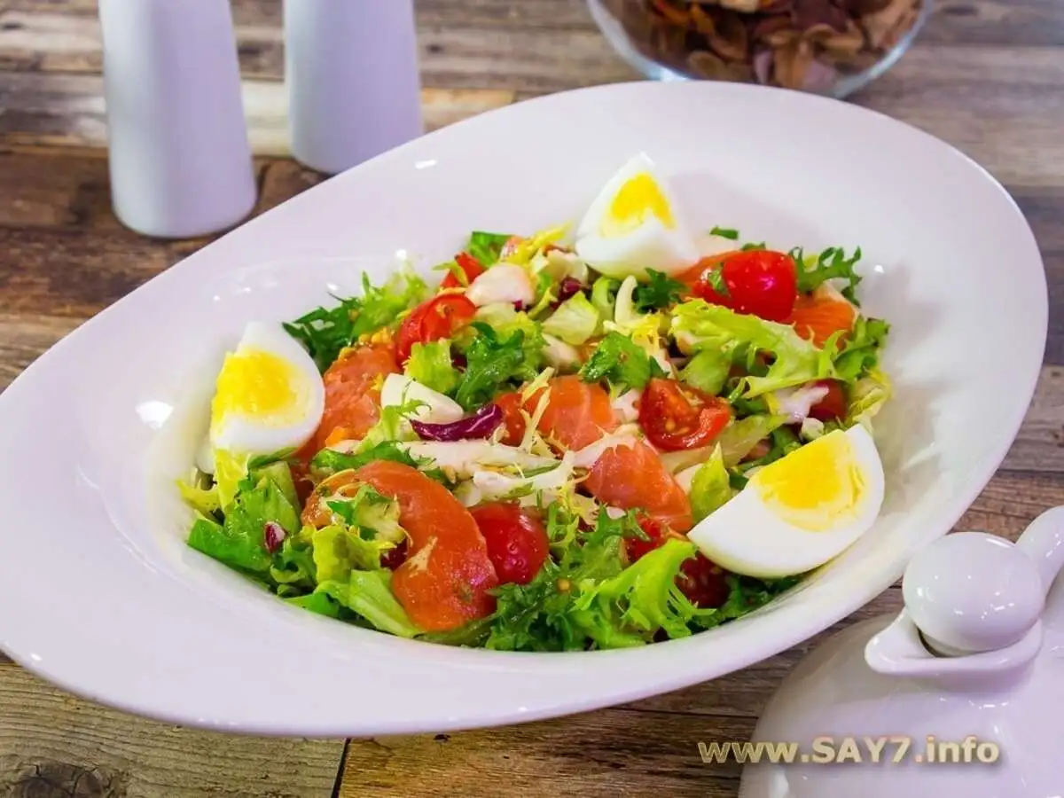 Салат Форелевый