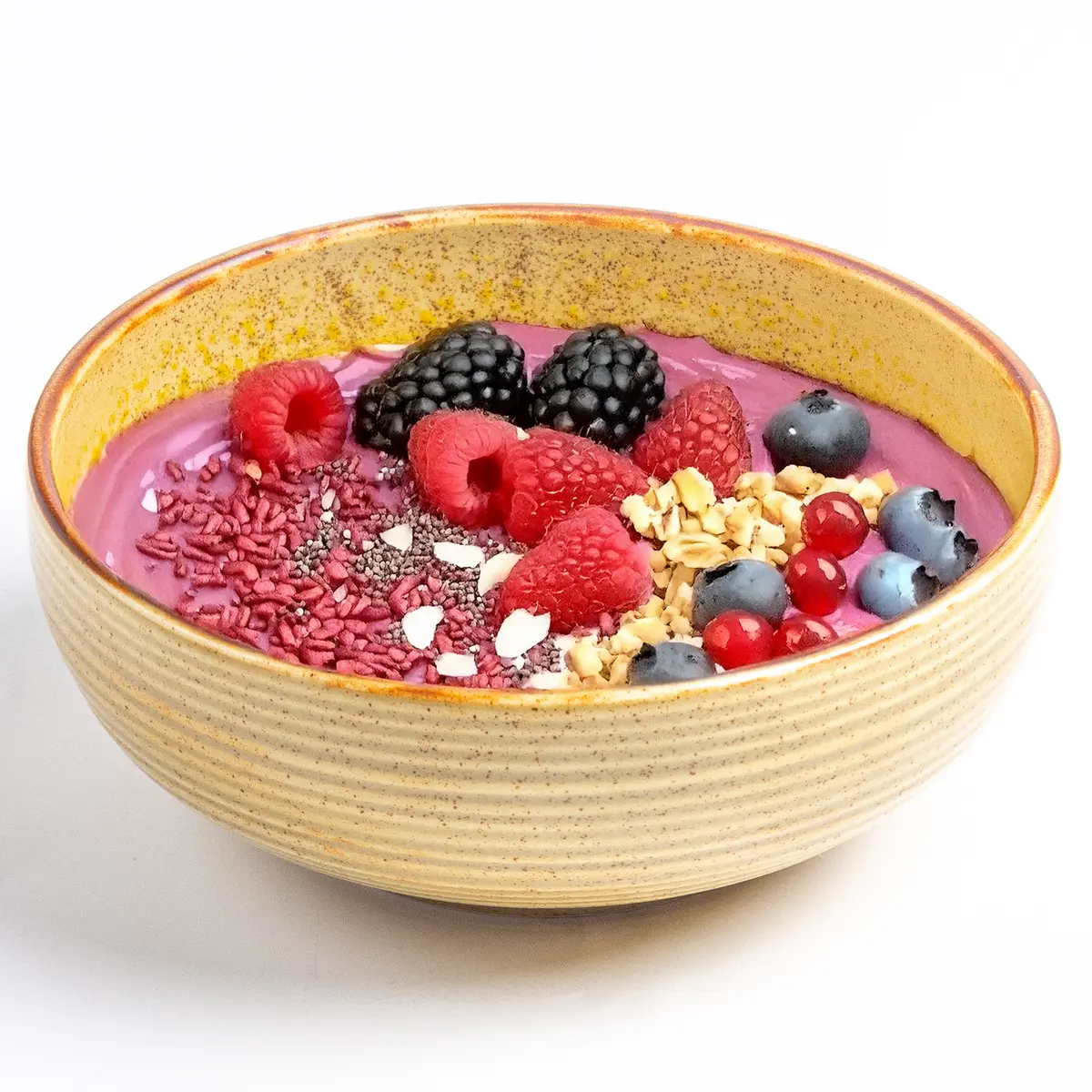 Смузи - боул ягодный с миндалем