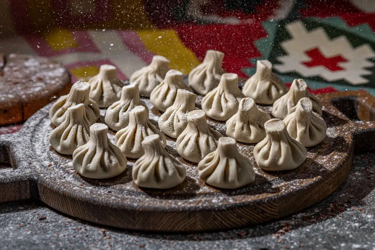 Мини хинкали замороженные