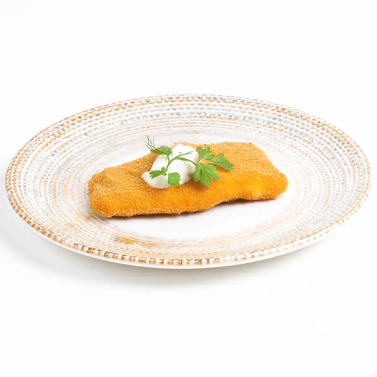 Форель в панировке