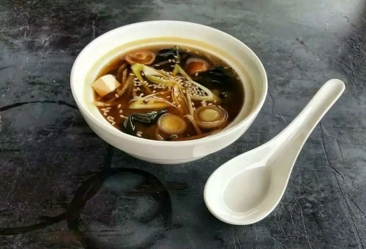 Мисо суп с мидиями