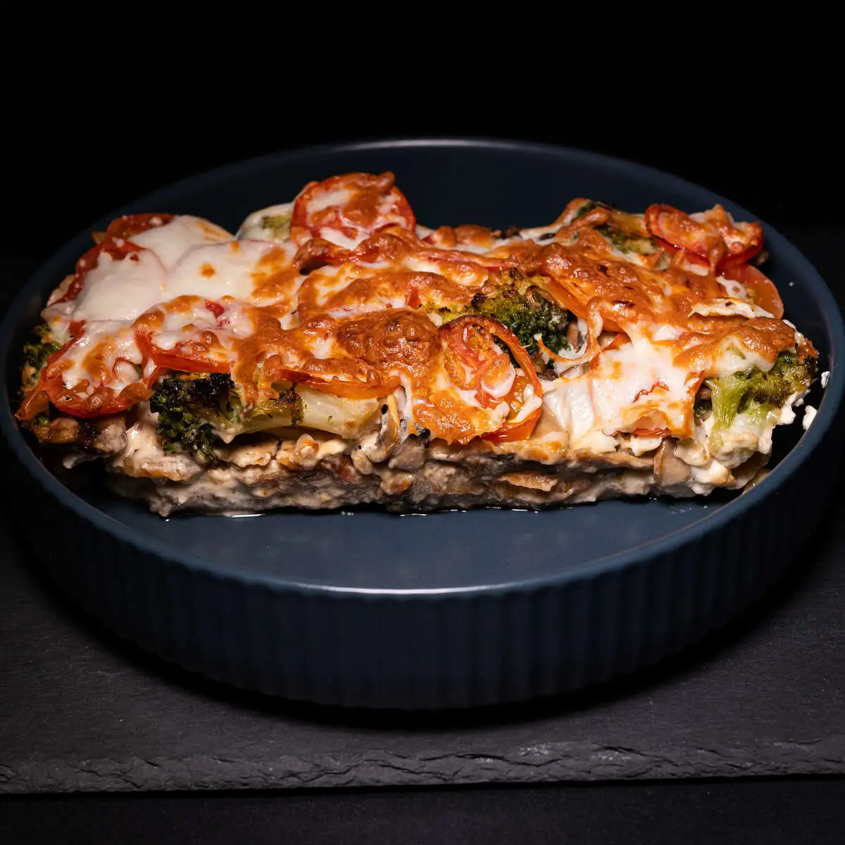 Рыба запеченая с овощами