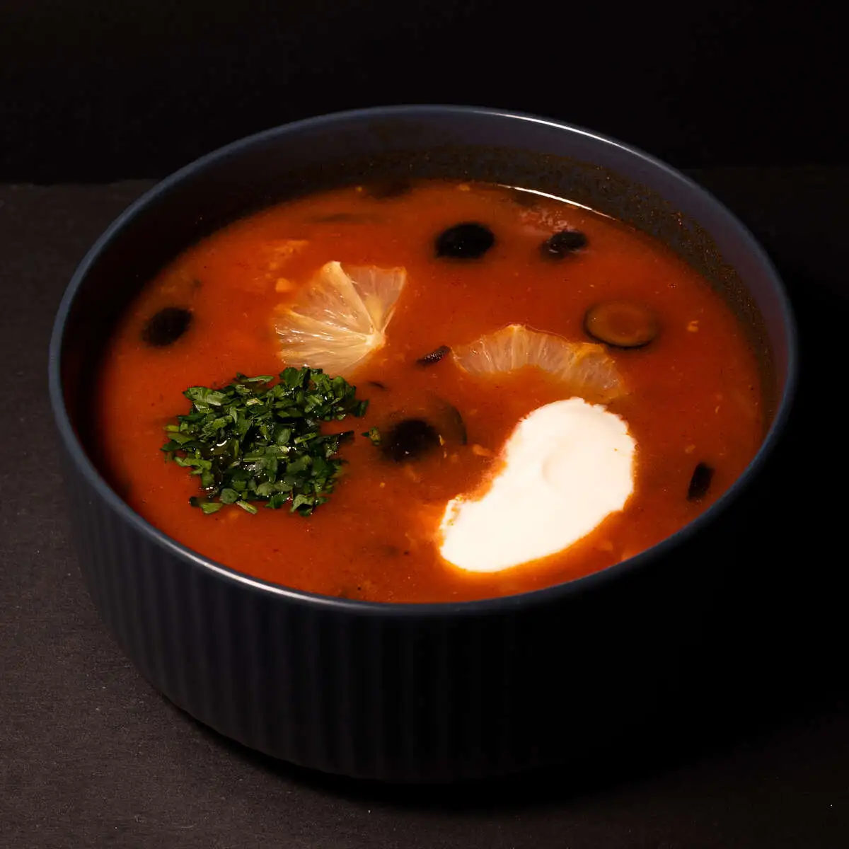 Солянка много мяса