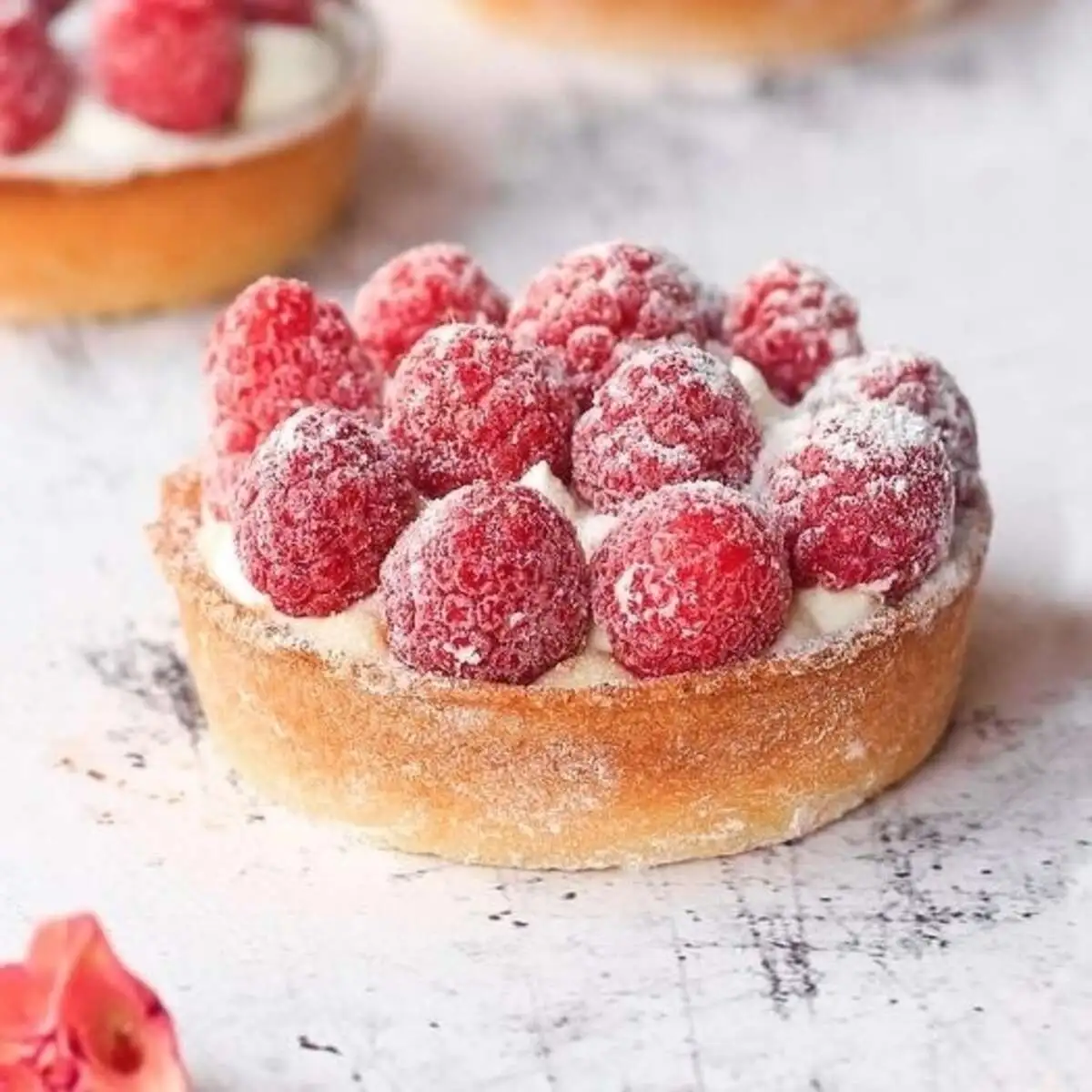 Тарталетка малиновая 