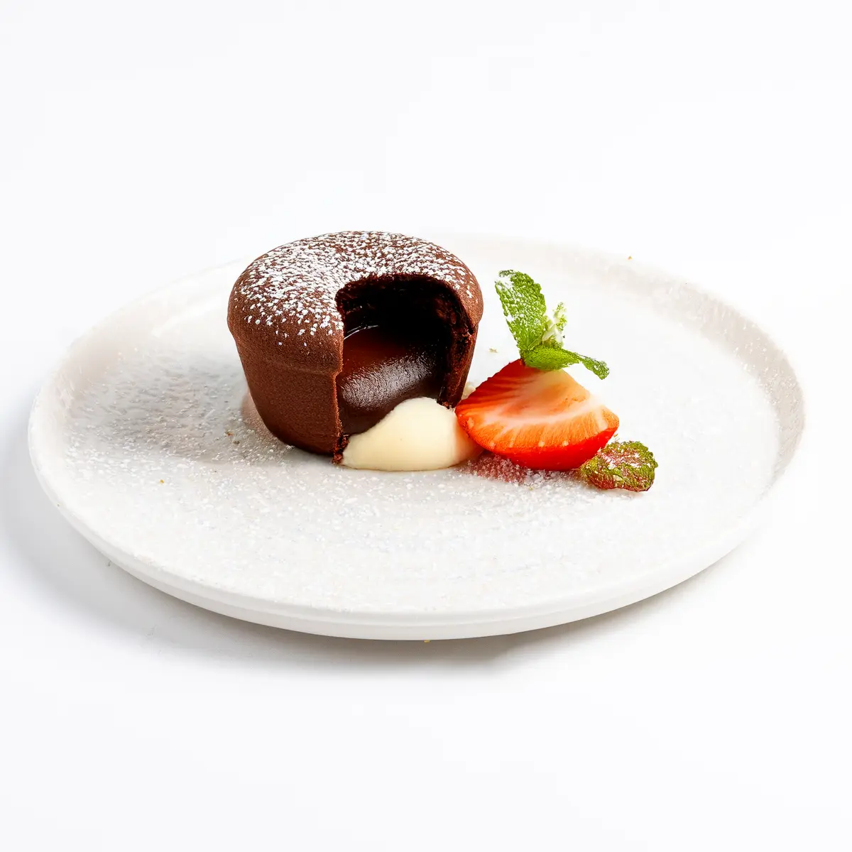 Шоколадный фондан