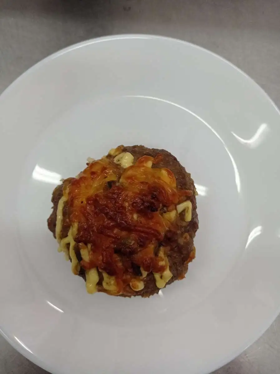Мясные гнезда с грибами