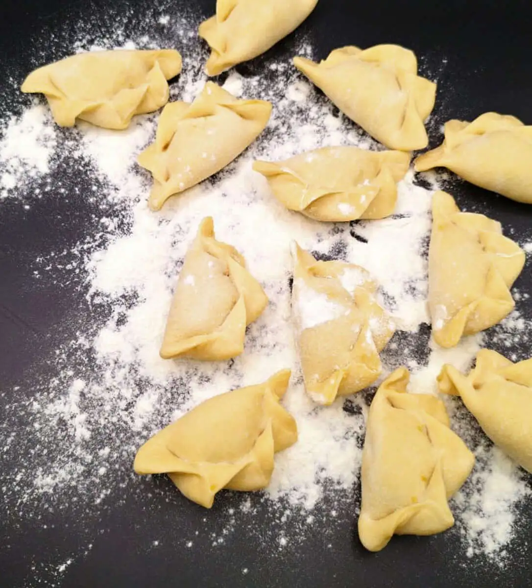 Вареники с капустой и грибами 0,5кг